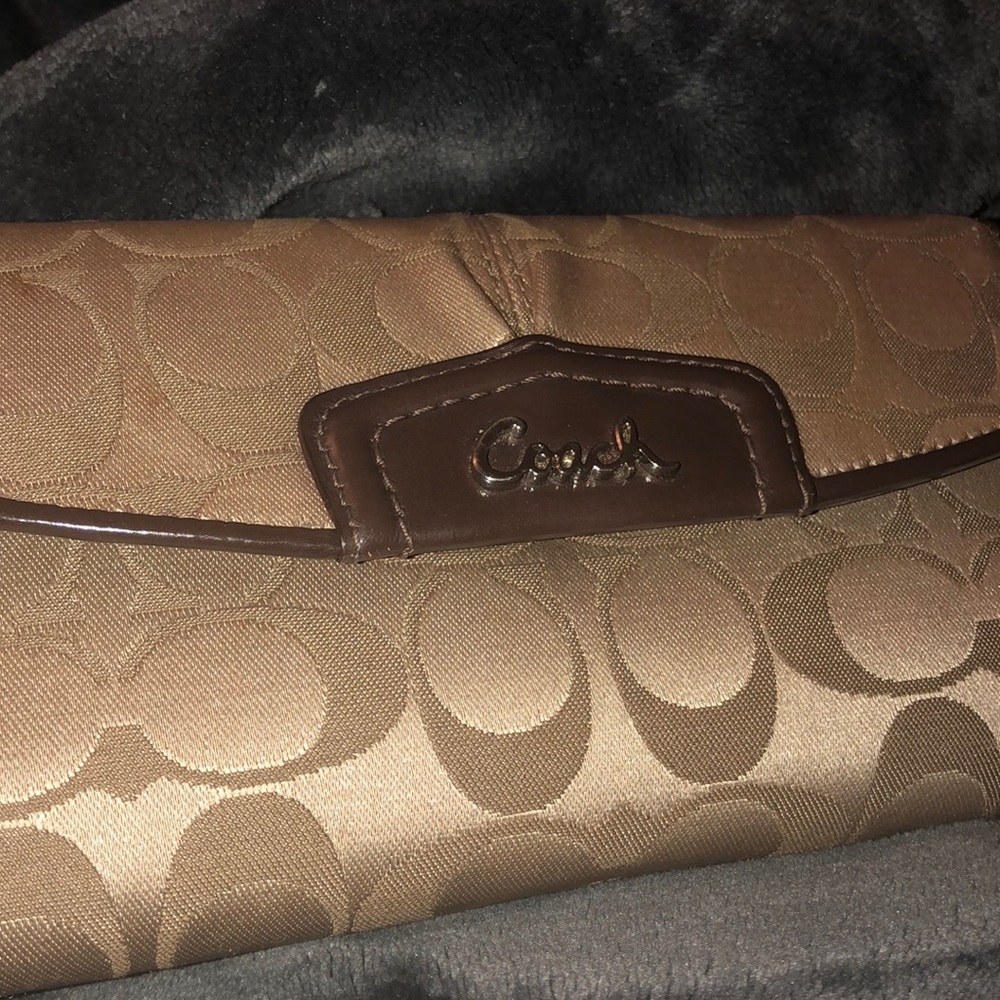 Coach Wallet and Check Holder